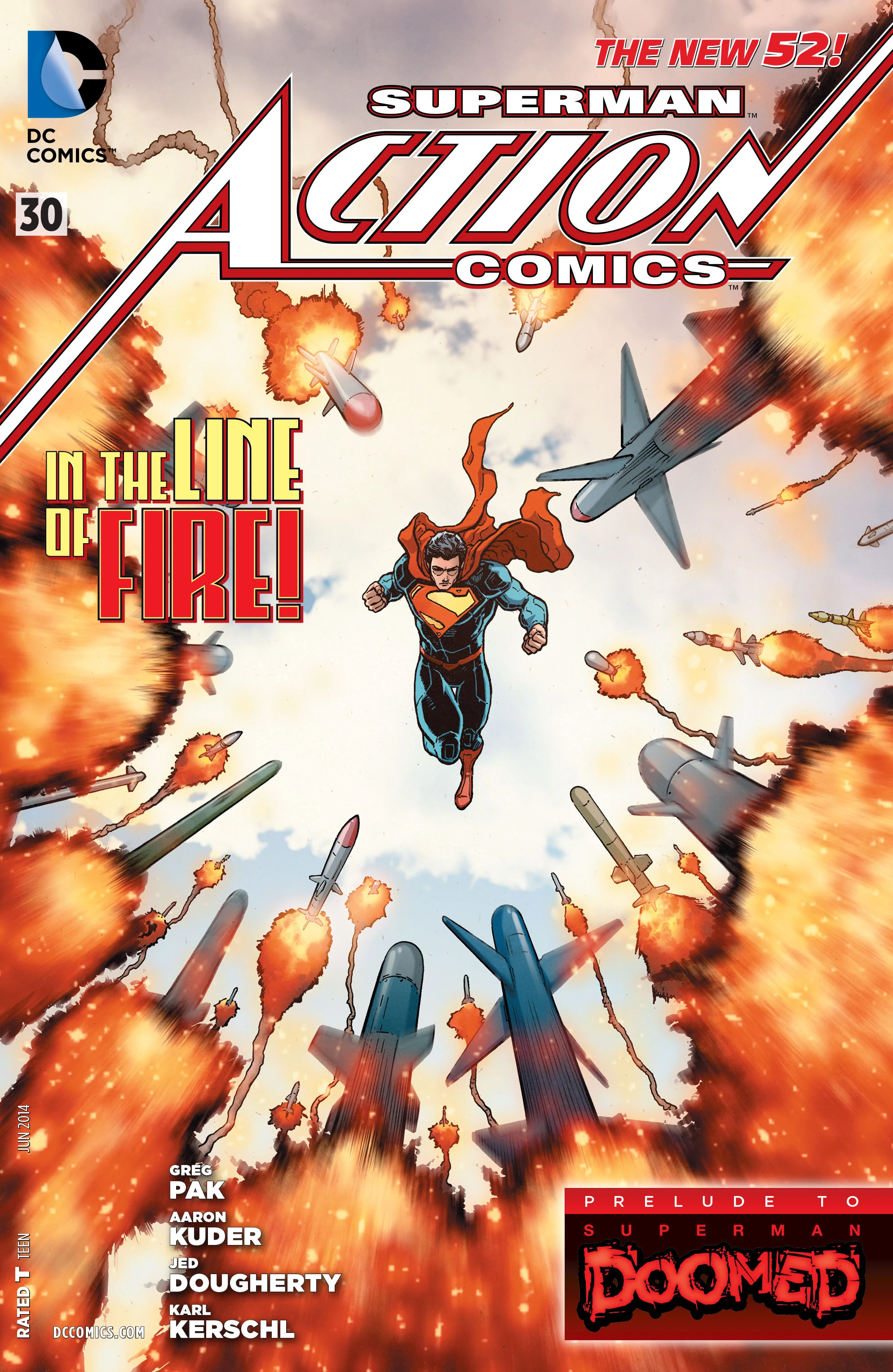 Action Comics #30 (DC, 2014 — Cover A) cover